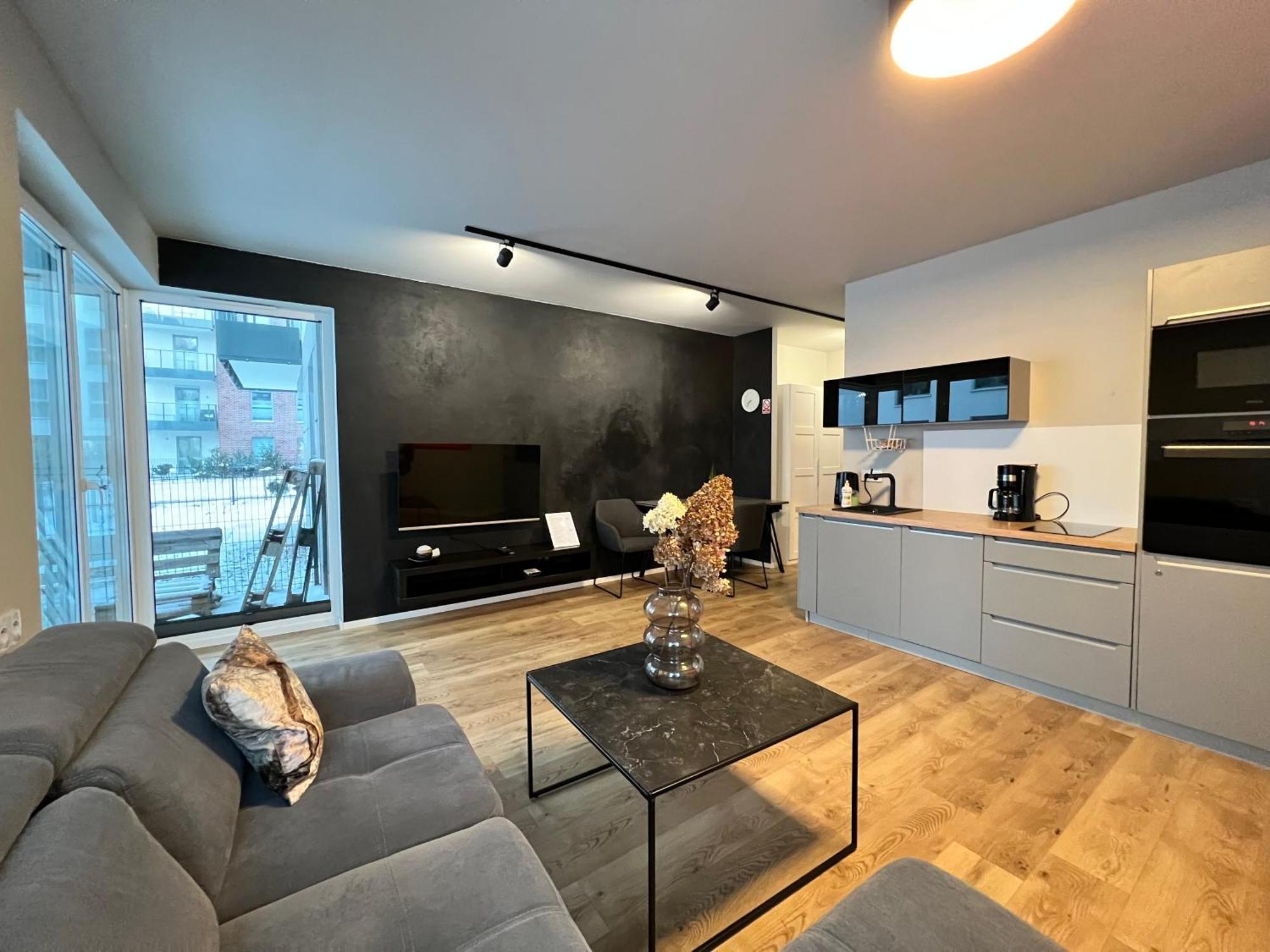 64M2 Apartment Oldtown Gdansk Yacht Marina Eksteriør billede